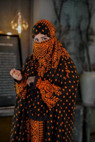 Plazo Khimar Set-205 2