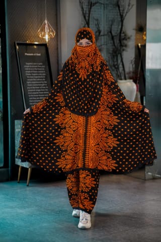 Plazo Khimar Set-205 3