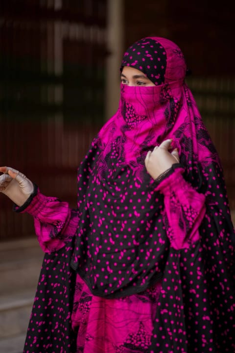 Plazo Khimar Set-206