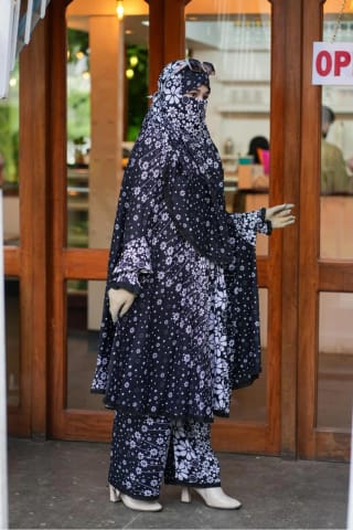 Plazo Khimar Set-207 3