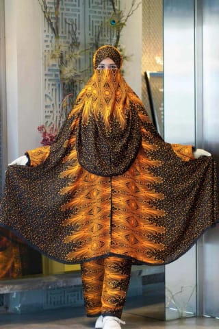 Plazo Khimar Set-208 2