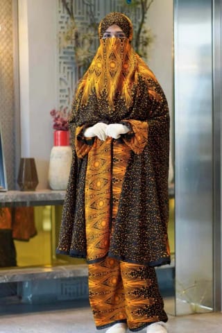Plazo Khimar Set-208 3