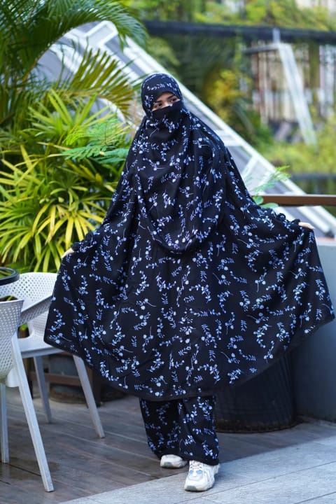 Plazo Khimar Set-209