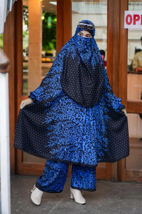 Plazo Khimar Set-212