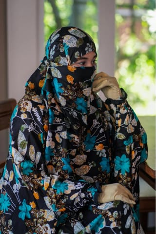 Plazo Khimar Set-214 3