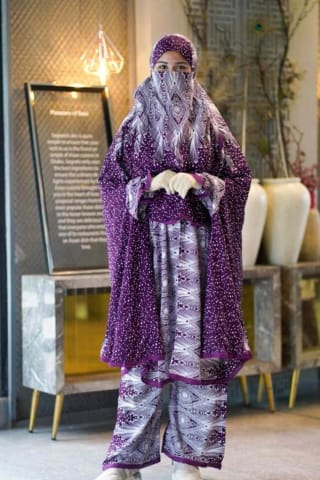 Plazo Khimar Set-216 3