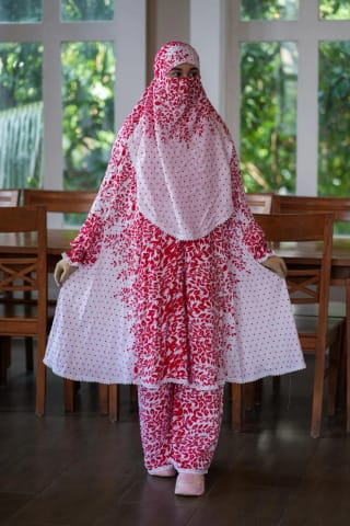 Plazo Khimar Set-218 5