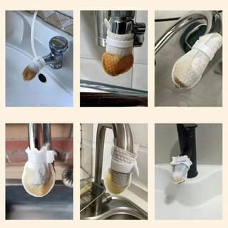 20 Pcs Universal Faucet Filter Cotton (With 4 T-Straps) 2