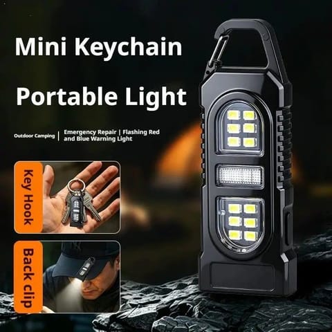 Keychain USB Rechargeable Flashlight