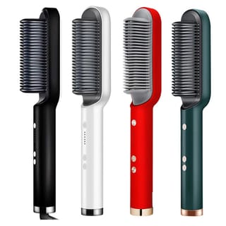 Quick Heated Electric Hair Straightening Comb 2