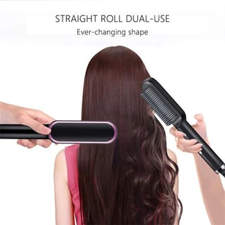 Quick Heated Electric Hair Straightening Comb 3