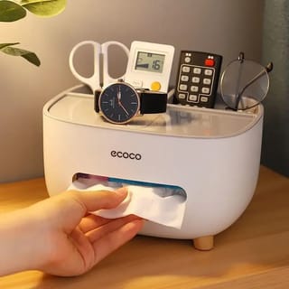 Multifunctional Household Tissue Storage Box Holder 3