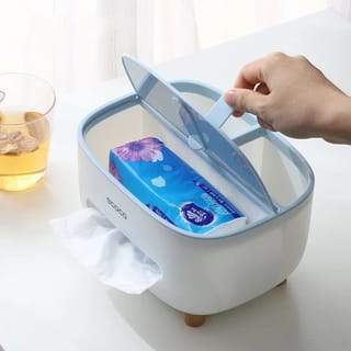 Multifunctional Household Tissue Storage Box Holder 4
