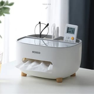 Multifunctional Household Tissue Storage Box Holder 5