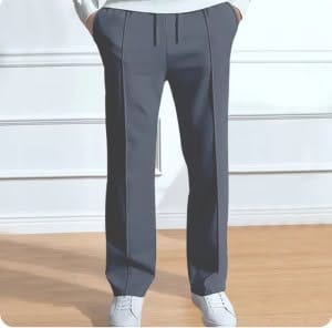 Men's Premium Dobby Fabric Formal Trouser