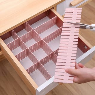 Adjustable Drawer Organizer Divider ( 6pcs ) 4