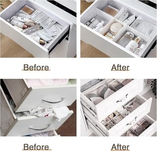 Adjustable Drawer Organizer Divider ( 6pcs ) 5