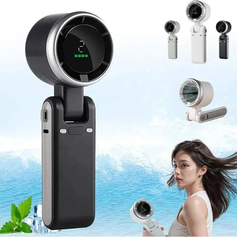 Portable Mini Turbo Rechargeable USB Handheld Fan