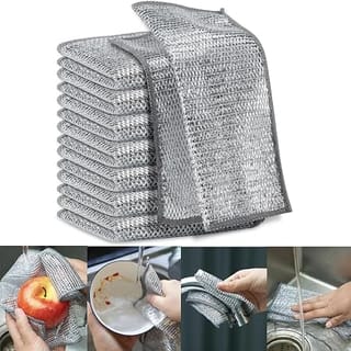 10 Pcs Double Layer Magic Dish Scrubber 2