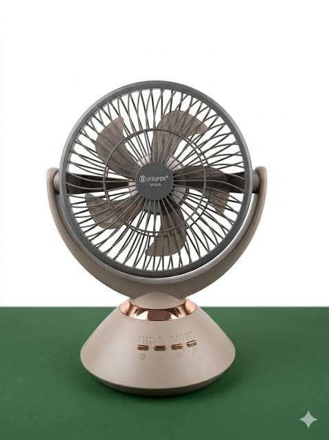 Joy Super JY-2570 Portable Rechargeable Fan