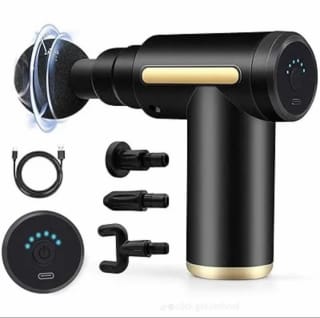 Premium Mini Massage Gun | ৪ হেড রিচার্জেবল ডিপ টিস্যু ম্যাসাজার 3