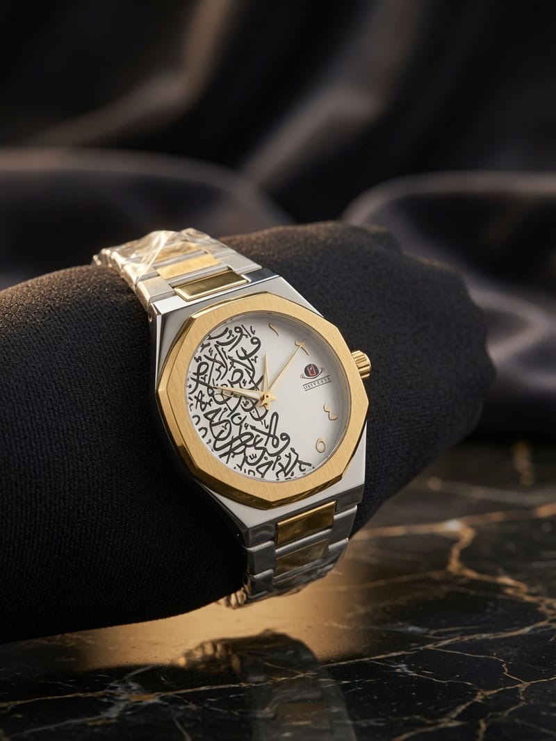 Premium Arabic Dial Men's Watch