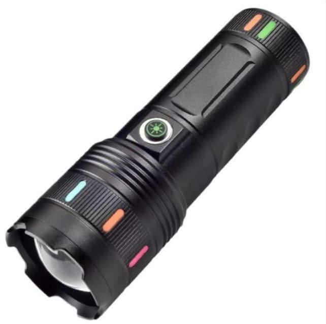 SD-S701 Rechargeable LED Flashlight | High Power Type-C Torch Light Bangladesh