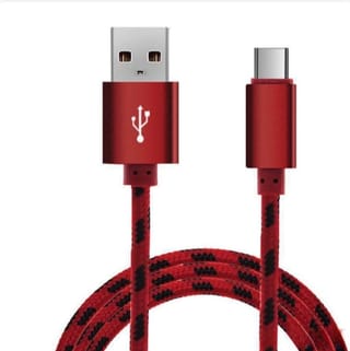 Premium USB to Type-C Fast Charging Data Cable 1M – 2A High-Speed Braided Charging & Data Sync Cable 2