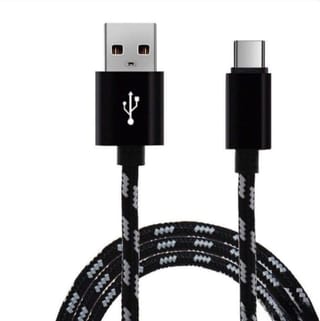 Premium USB to Type-C Fast Charging Data Cable 1M – 2A High-Speed Braided Charging & Data Sync Cable 4