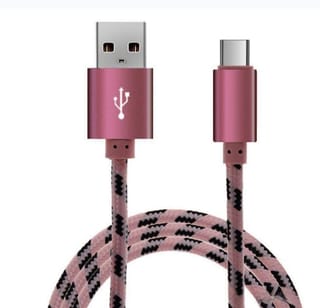 Premium USB to Type-C Fast Charging Data Cable 1M – 2A High-Speed Braided Charging & Data Sync Cable 5