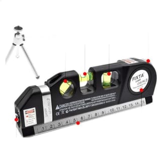 Laser Level Pro 3 Multifunctional Infrared Laser Level with Measuring Tape | Professional Wall Alignment Tool 3