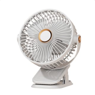 USB Rechargeable Mini Clip Fan | 720° Adjustable Portable Desk Fan | 2-Speed Silent Cooling Fan for Office, Home & Car 5