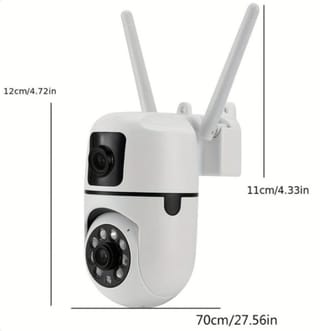 Dual Lens Mini Outdoor WiFi IP Camera – 1080P HD Smart Security Camera 5