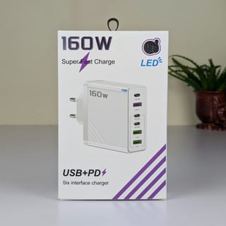 Ultimate 160W GaN Charging Station: One Charger for All Your Devices 4