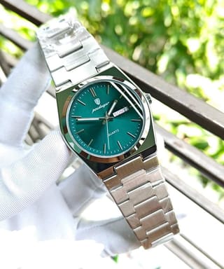 POEDAGAR Premium Men's Stainless Steel Quartz Wrist Watch 4