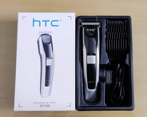 HTC AT 538 Rechargeable Hair and Beard Trimmer for Men