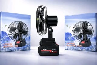 Rechargeable Lithium Battery Fan – গরমে ঠান্ডার স্মার্ট সমাধান! 🔥 2