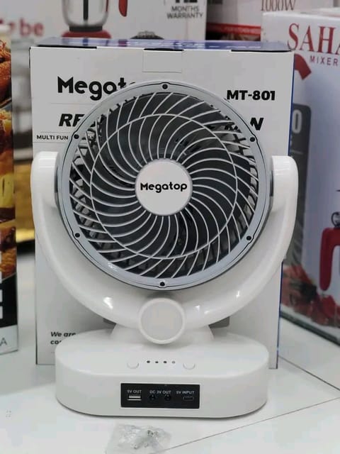 Megatop MT-801 Rechargeable Fan