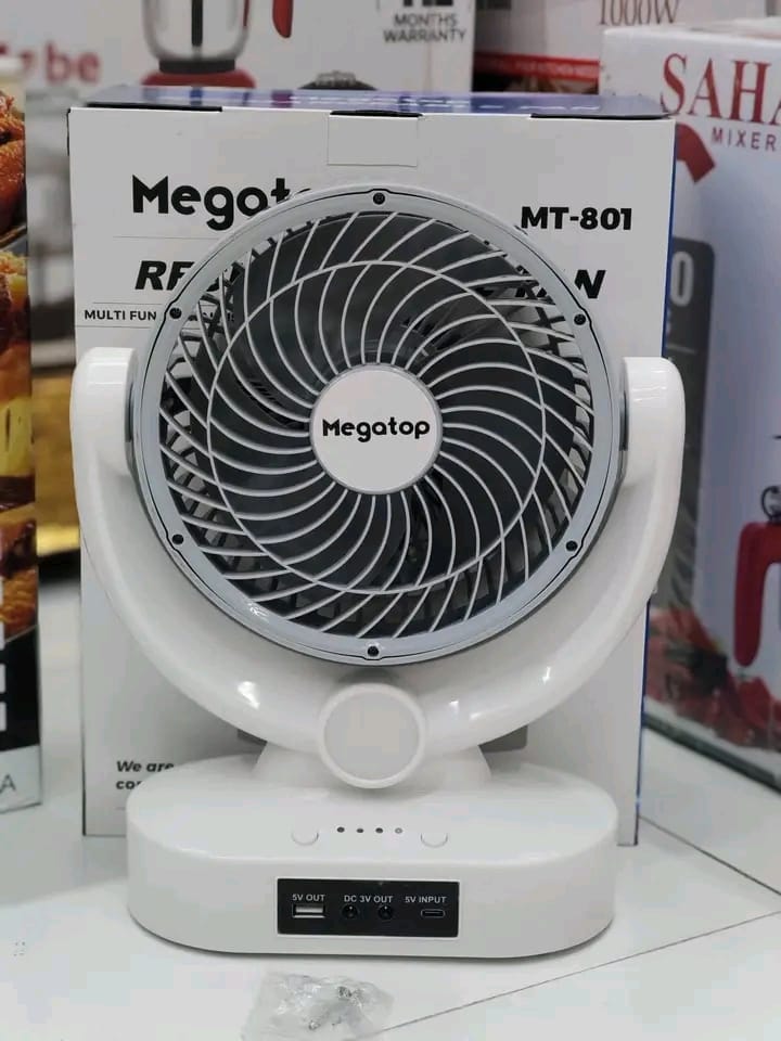 Megatop MT-801 Rechargeable Fan