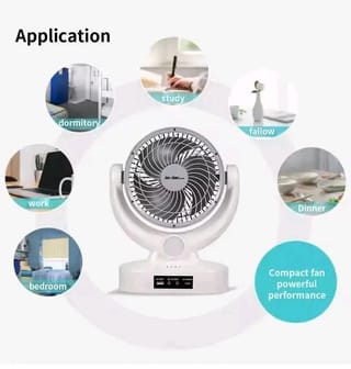 Megatop MT-801 Rechargeable Fan 2