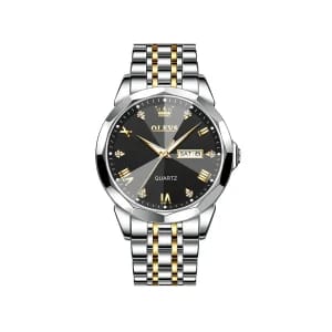 OLEVS 9931G New Exclusive Design Quartz Watch for Men (Black Dial) 3