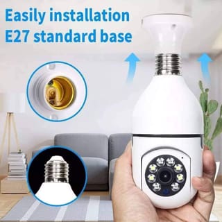 PTZ Bulb WiFi Camera 1MP 4