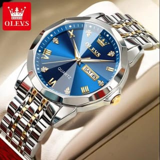 OLEVS 9931G New Exclusive Design Quartz Watch for Men blue 2