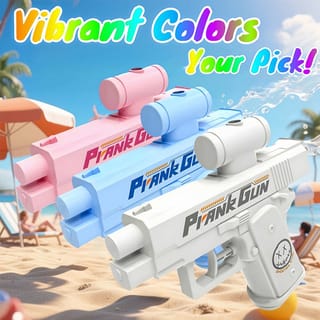Water Spray Gun | Dual-Side Water Spray Gun (TikTok Prank) — Two-Way Splash Action, ABS Plastic, 3 Colors 4