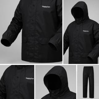 100% Water proof High quality Rain Coat With Pant 2