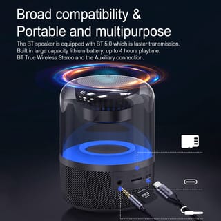 Z5 RGB MINI RGB PORTABLE WIRELESS BLUETOOTH SPEAKER 2