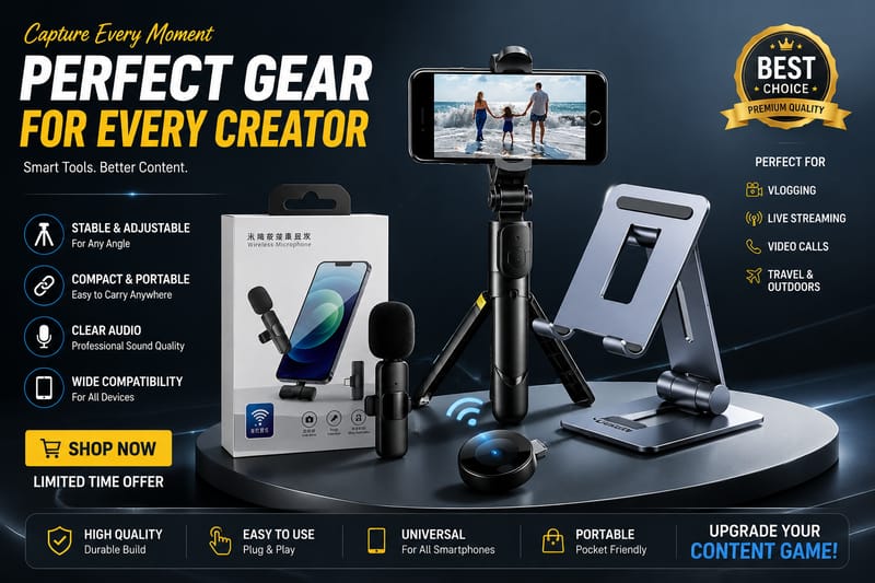 Content Creator Combo কম্বো প্যাকেজ কনটেন্ট ক্রিয়েটরদের জন্য