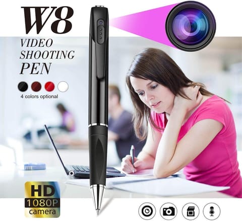 W8 HD Video Shooting Pen camera