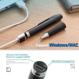 W8 HD Video Shooting Pen camera 4