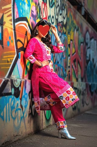 Style in Strokes – Batik Three Piece 2